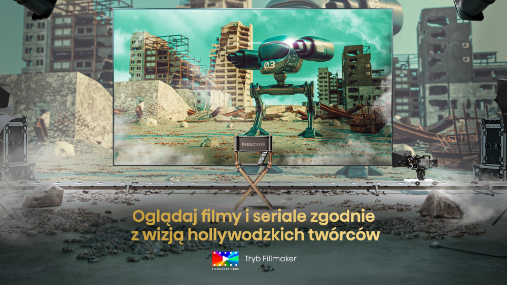 Telewizor HISENSE U6KQ  - filmmaker mode