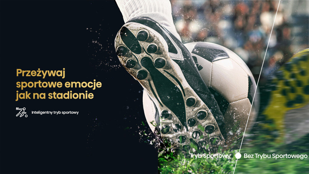 Telewizor HISENSE U6KQ  - tryb sportowy