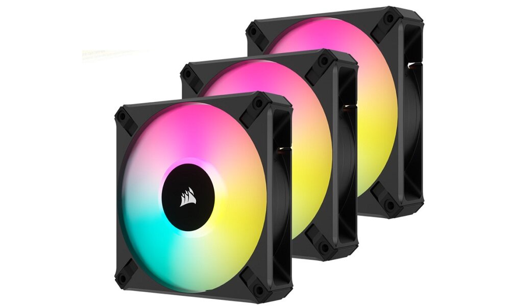 Wentylator CORSAIR iCUE Elite RGB podświetlenie RGB Skuteczna cicha praca Wysoka wydajność Wbudowane diody LED Wysoka jakość