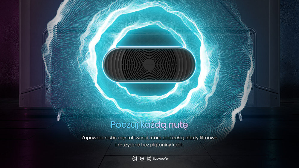 Telewizor HISENSE E7KQ-PRO - subwoofer