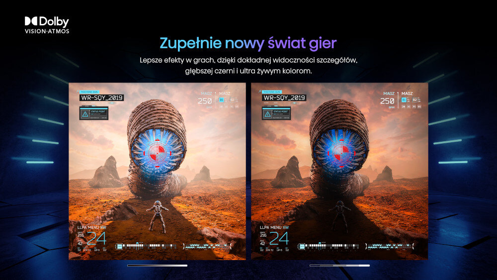 Telewizor HISENSE E7KQ-PRO - dolby gaming