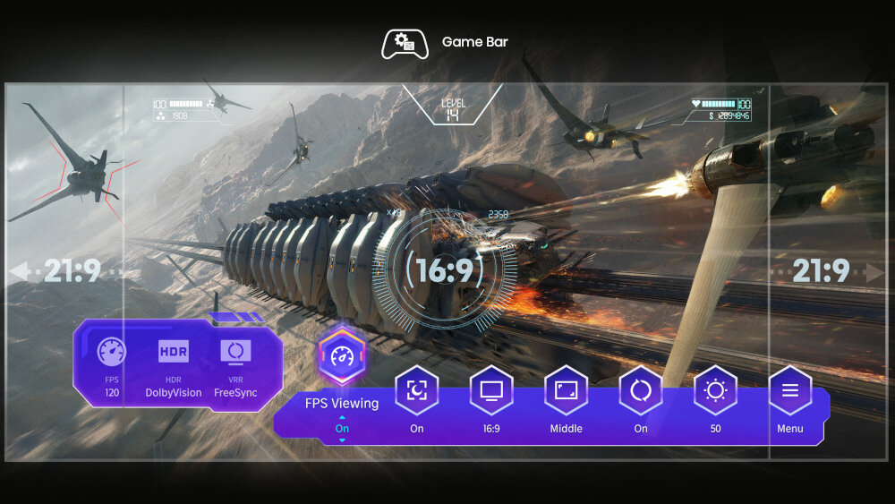 Telewizor HISENSE E7KQ-PRO - game bar