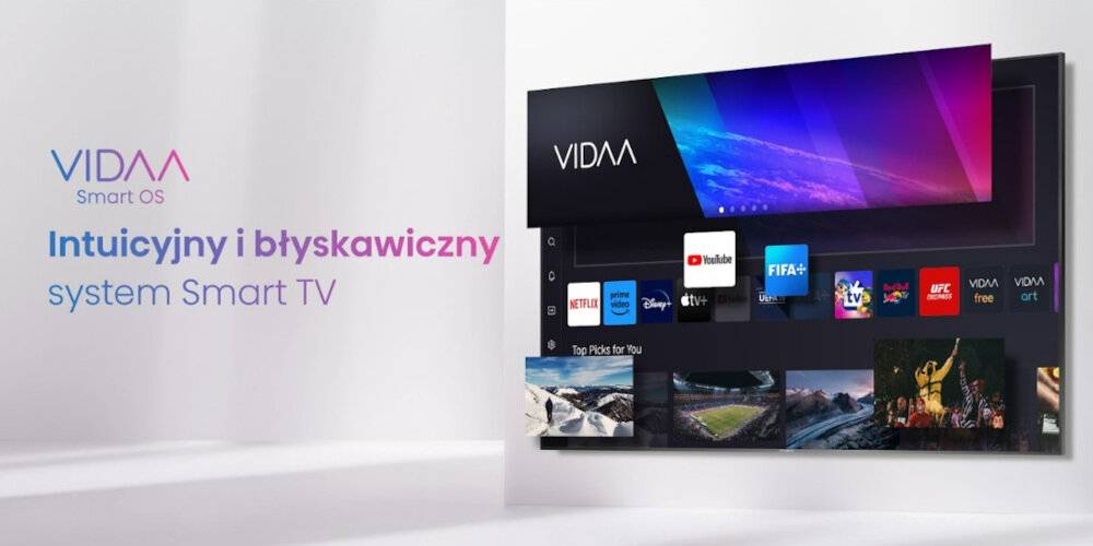 Telewizor HISENSE E7KQ  - vidaa