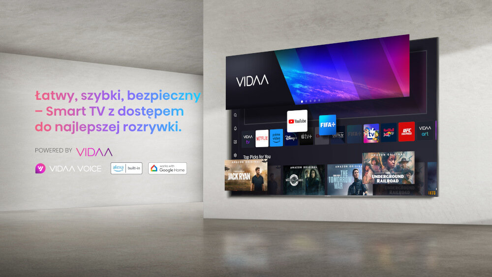Telewizor HISENSE A85K - vidaa
