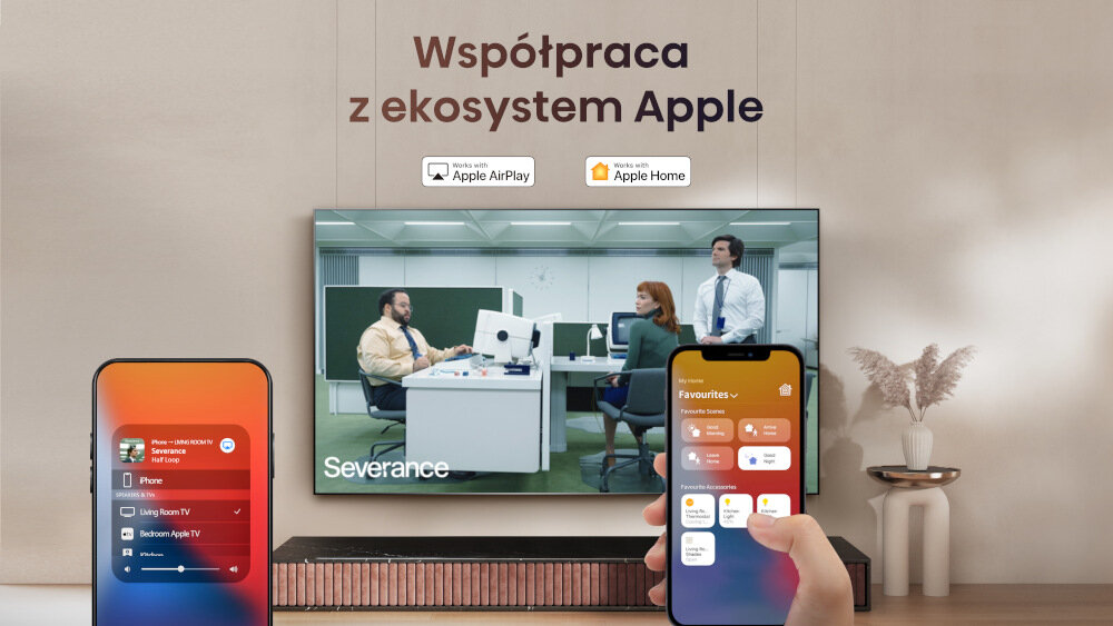 Telewizor HISENSE A85K - airplay
