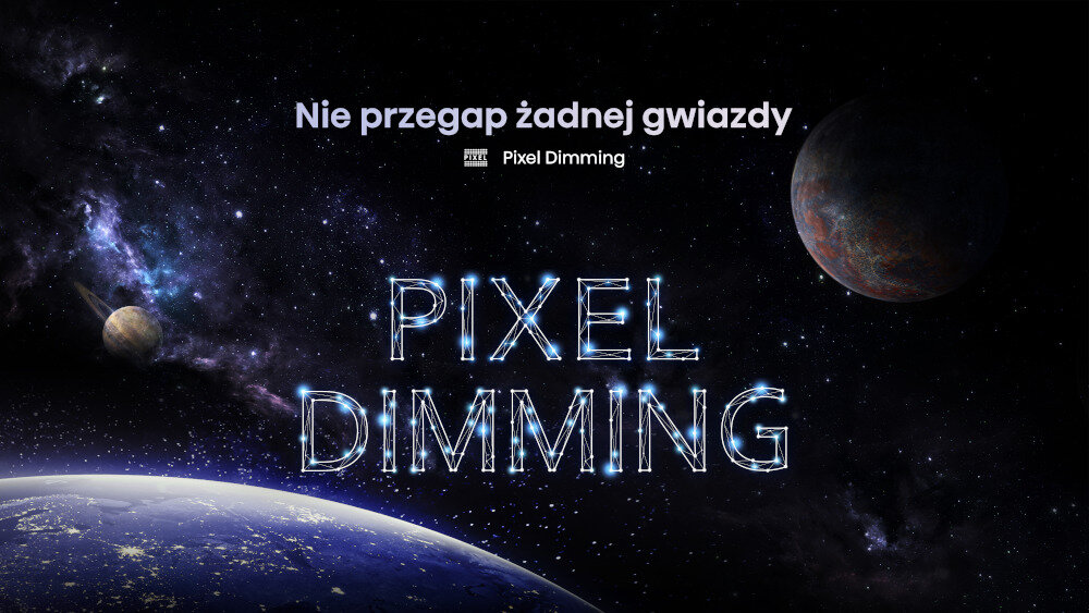 Telewizor HISENSE A85K - pixel dimming