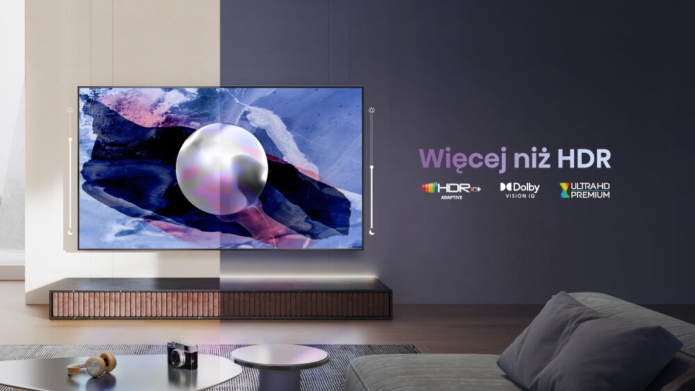 Telewizor HISENSE A85K - hdr