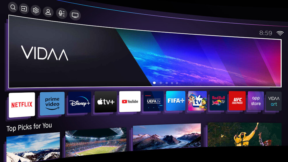 Telewizor HISENSE A6K - vidaa