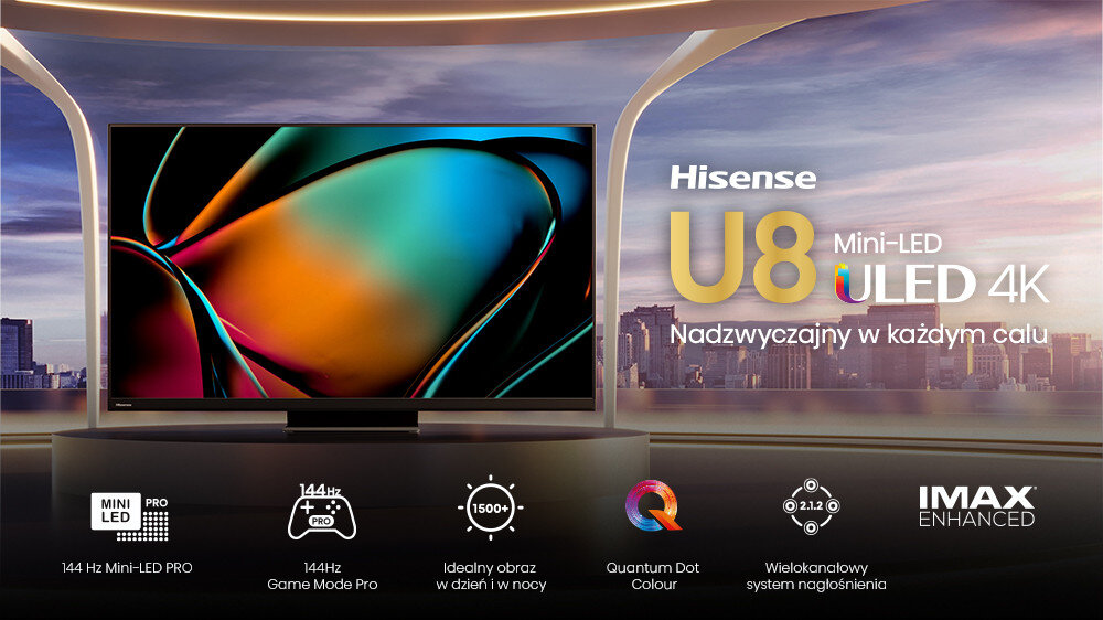 Telewizor HISENSE U8KQ - banner