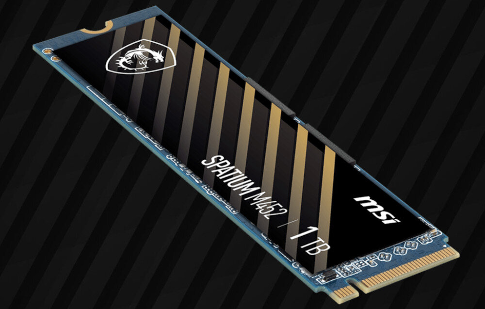 Dysk MSI Spatium M452 1TB SSD montaż format złącze