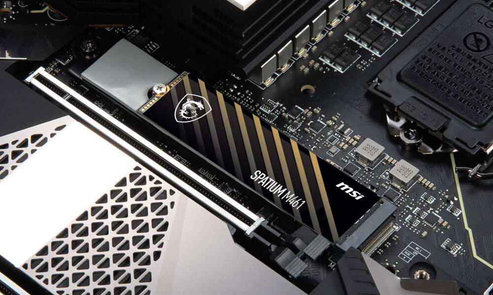 Dysk MSI Spatium M461 500GB SSD cechy zastosowanie pojemność