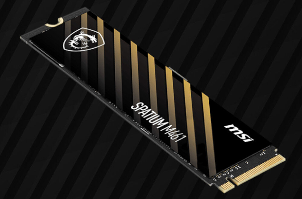 Dysk MSI Spatium M461 500GB SSD montaż format złącze