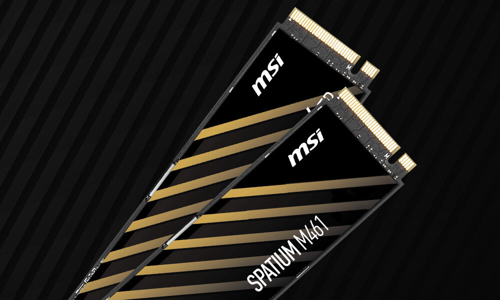 Dysk MSI Spatium M461 500GB SSD zabezpieczenia wytrzymałość awaryjność