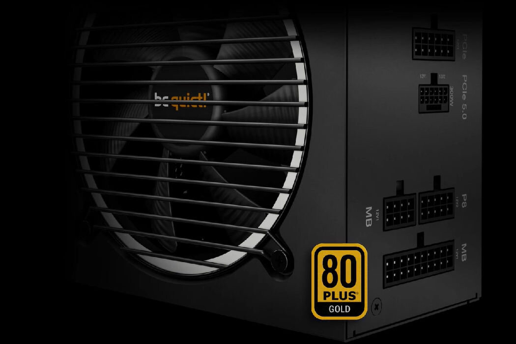 Pure Power 12 M 550W certyfikat linie PCIe