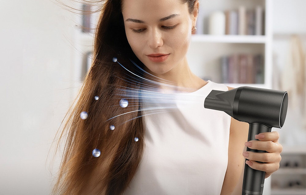 Suszarka LAIFEN Swift Czerwona Funkcja jonizacji