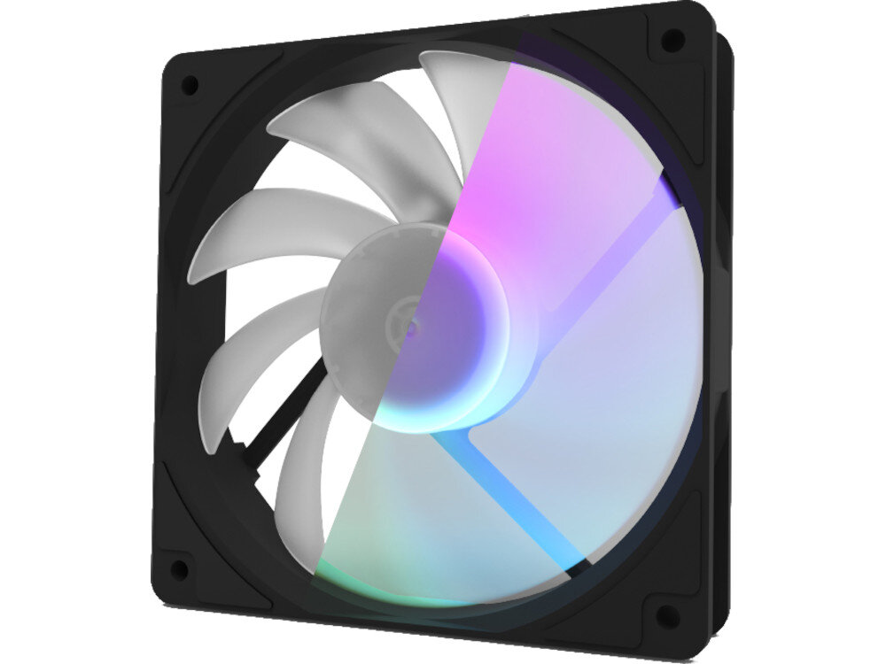 Chłodzenie wodne DARKFLASH Radiant DC-240 ARGB wentylatory średnica łopatki hałas głośność prędkość