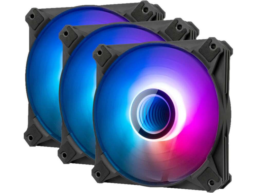 Chłodzenie wodne DARKFLASH Twister DX-360 V2.6 ARGB powietrze przepływ temperatura chłodnica działanie