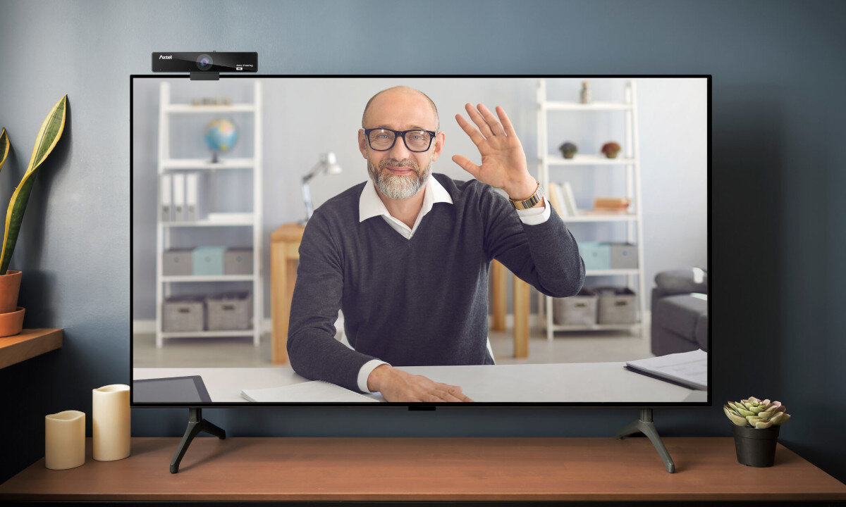 Kamera internetowa AXTEL AX-4K Business obraz rozdzielczość jakość płynność format