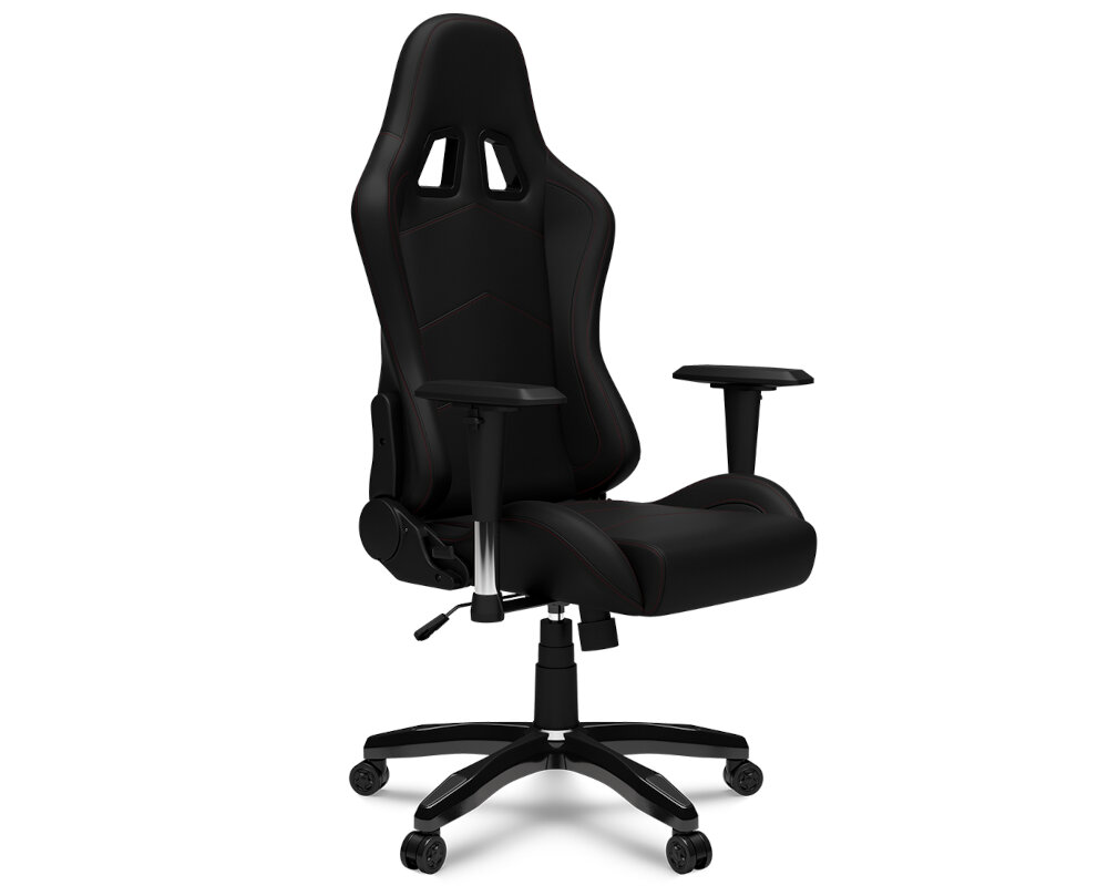 Fotel PRO-GAMER Falcon Komfort wygoda regulacja podłokietniki poduszki sesje wielogodzinne kółka obciążenie mechanizm