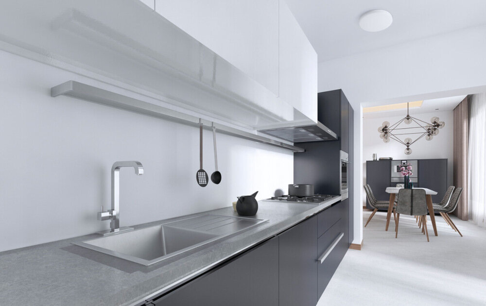 Plafon sufitowy KANLUX Varso LED 24W-NW-O-SE prosty montaz kostka samozaciskowa