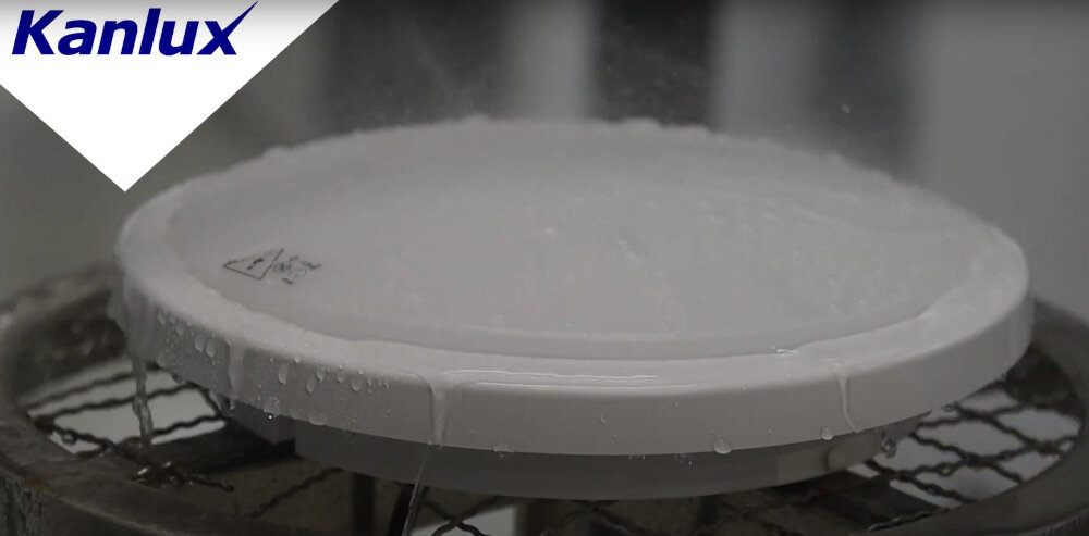 Plafon sufitowa KANLUX Orte LED 18W-NW-O-SE Biały stopien ochrony IP54 oswietlenie zewnetrzne ochrona przed deszczem