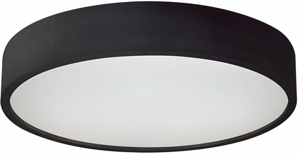 Plafon sufitowy KANLUX Jasmin 470-B elegancka stylowa oprawa oswietleniowa w czarnym kolorze kolorystyce klasyczny minimalistyczny charakter