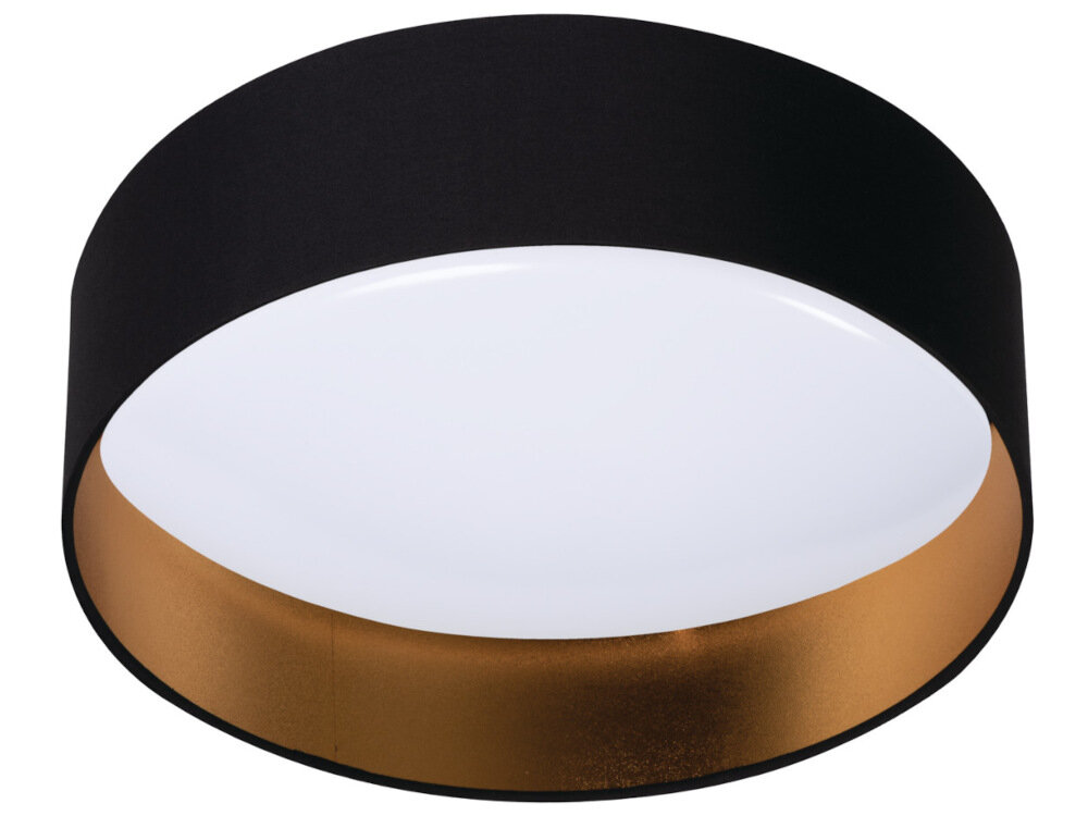Oprawa KANLUX RIFA LED 17,5W WW B-G w kolorze czarno-zlotym zywotnosc do 25000 godzin kat swiecenia 120 stopni