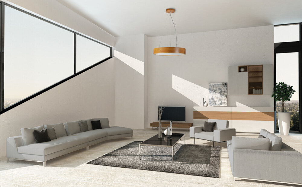 Lampa sufitowa KANLUX Jasmin C 370-B Czarny dwie zarowki z trzonkiem typu E27 maksymalna moc 20 W kazda