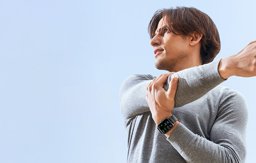 Smartwatch Haylou RS4 Plus desz pot pyl odpornosc ip68