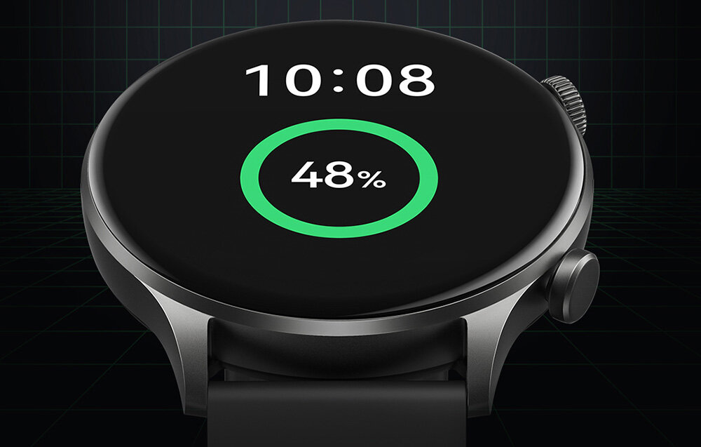 Smartwatch HAYLOU Solar Plus RT3 funkcja always on display powiadomienie technologia bluetooth