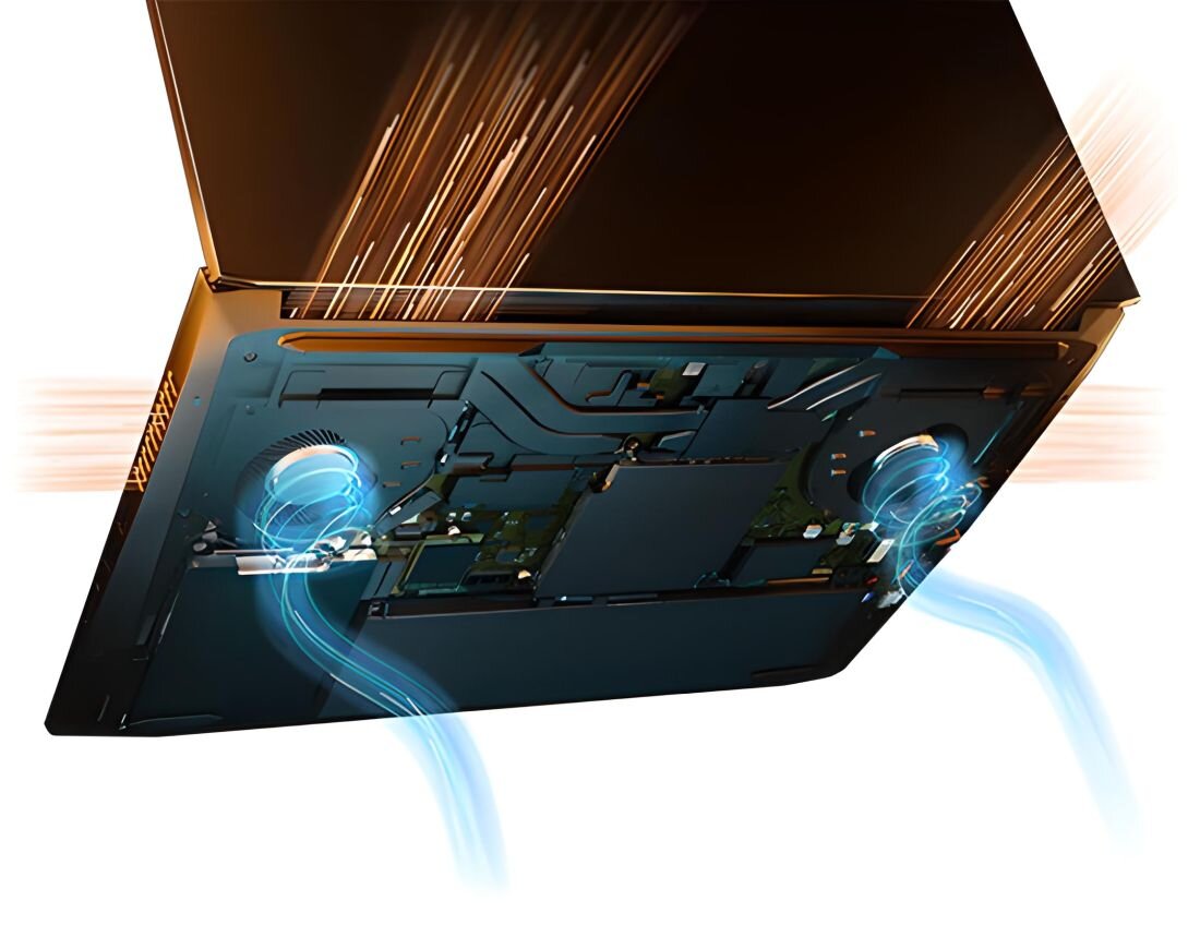 Laptop LENOVO IdeaPad Gaming 3 - wydajny system chłodzenia System Q Control