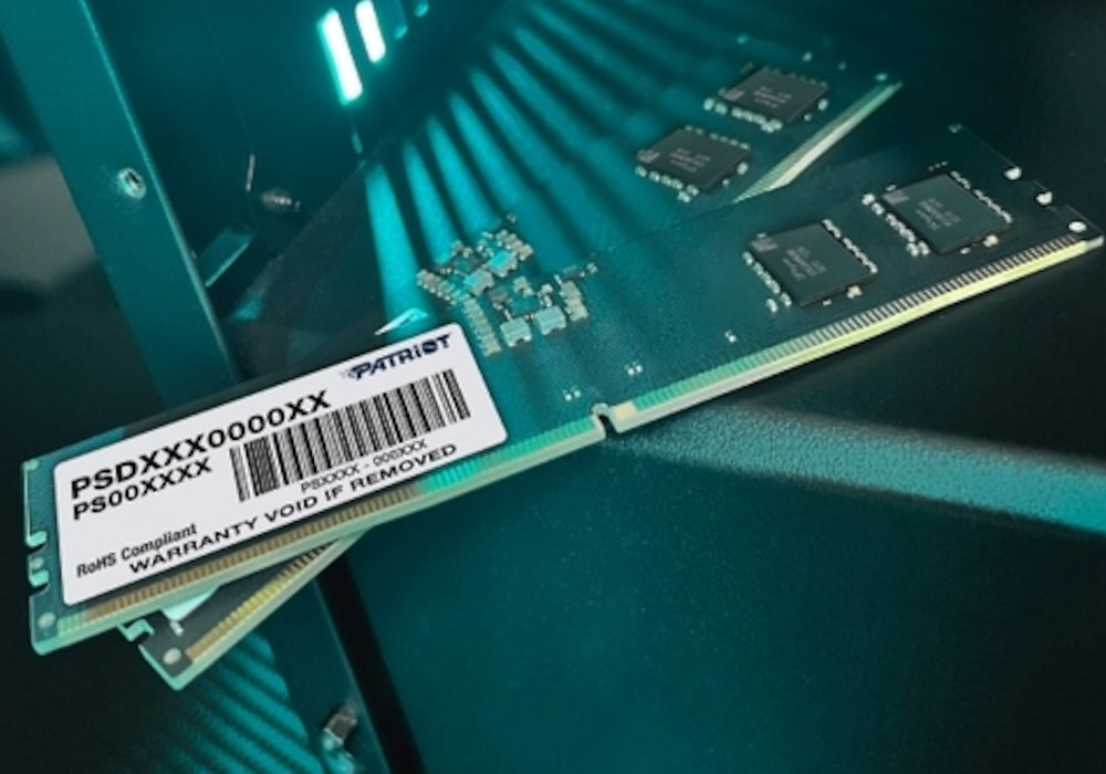 Pamięć RAM PATRIOT Signature 16GB 4800MHz podzespoły częstotliwość szybkość