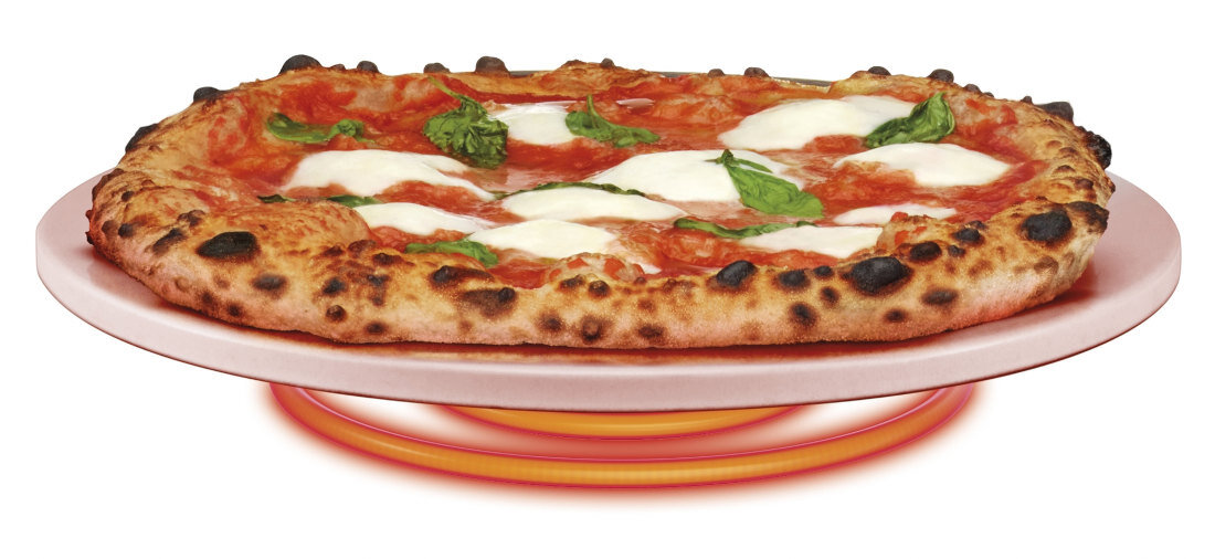 Piec do pizzy SAGE Pizzaiolo SPZ820 2100W srednica 30 cm System „Element Iq™” konstrukcja komory z wbudowanymi czujnikami termicznymi systemem kontroli temperatury PID