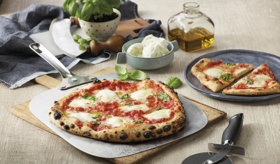 Piec do pizzy SAGE Pizzaiolo SPZ820 2100W srednica 30 cm Cieplo konwekcyjne system deflektorow