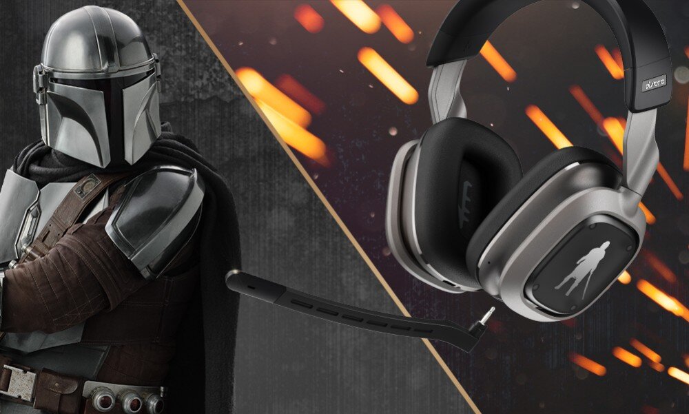 Słuchawki LOGITECH G Astro A30 - The Mandalorian Edition (Xbox) mikrofon odpinanie komunikacja