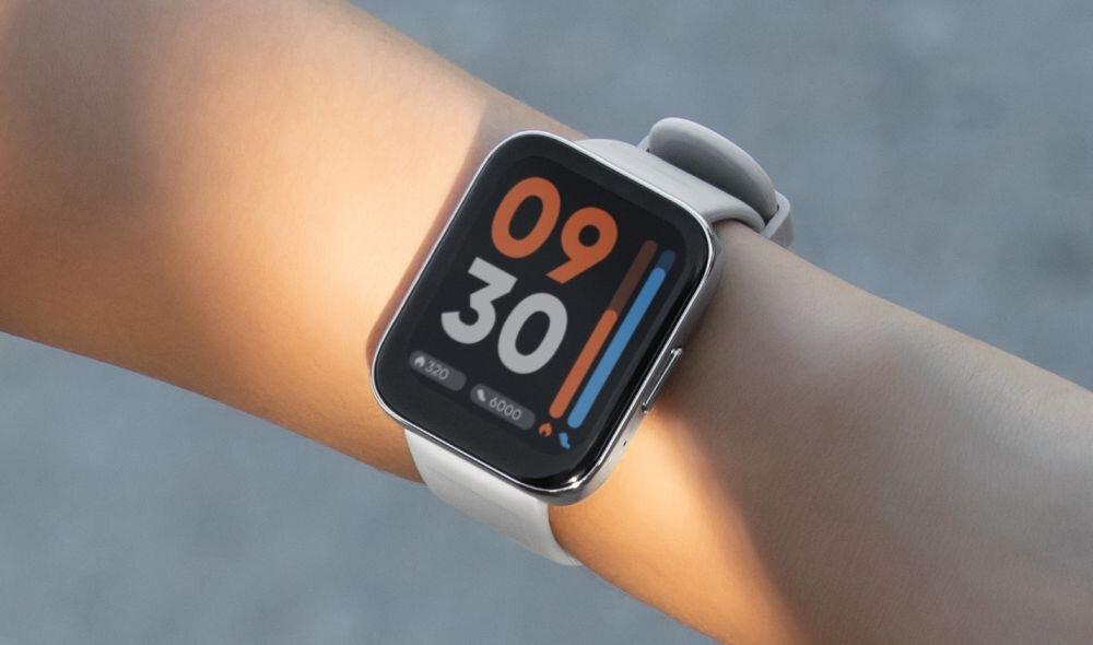 Smartwatch REALME Watch 3 ekran bateria czujniki zdrowie sport pasek ładowanie pojemność rozdzielczość łączność sterowanie krew puls rozmowy smartfon aplikacja