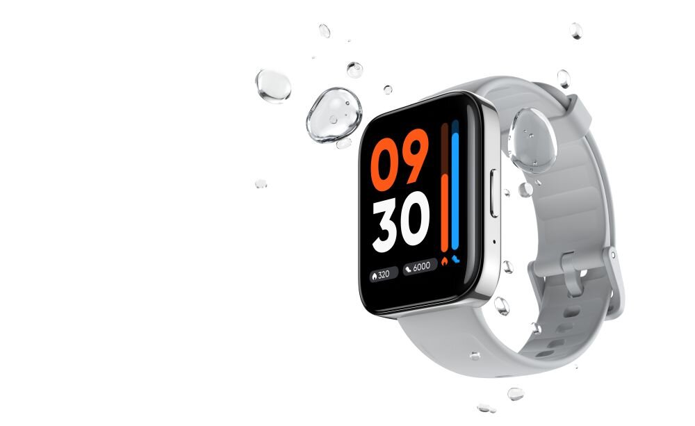 Smartwatch REALME Watch 3 ekran bateria czujniki zdrowie sport pasek ładowanie pojemność rozdzielczość łączność sterowanie krew puls rozmowy smartfon aplikacja