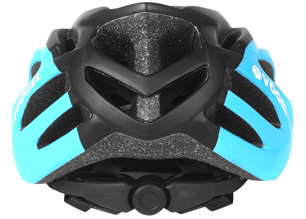Kask rowerowy VÖGEL VKA-933AQ Seledynowo-czarny Szosowy (rozmiar M-L) szosowy w rozmiarze M-L dla osób dorosłych zadbanie o własne bezpieczeństwo chroni głowę absolutna ochrona