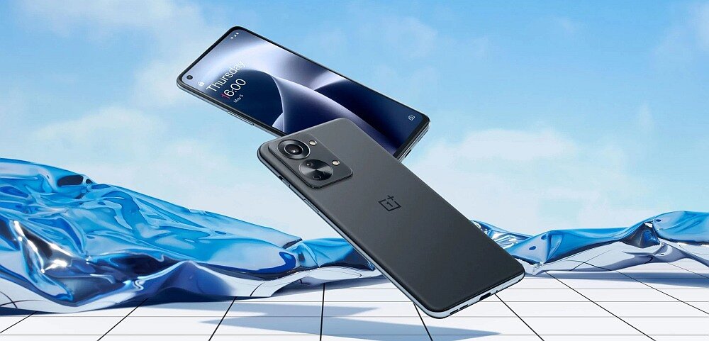 Smartfon ONEPLUS Nord 2T  ekran bateria aparat procesor ram pamięć pojemność rozdzielczość zdjęcia filmy opis dane cechy blokady system łączność wifi bluetooth obudowa szkło odporność porty muzyka transfer sieć przekątna matryca waga czujniki