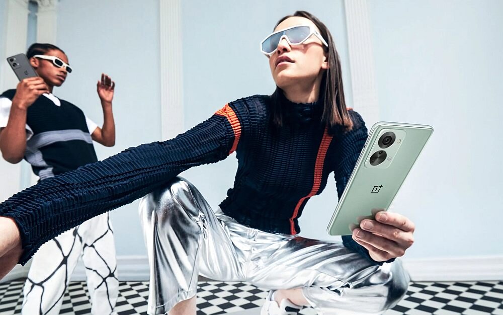 Smartfon ONEPLUS Nord 2T  ekran bateria aparat procesor ram pamięć pojemność rozdzielczość zdjęcia filmy opis dane cechy blokady system łączność wifi bluetooth obudowa szkło odporność porty muzyka transfer sieć przekątna matryca waga czujniki