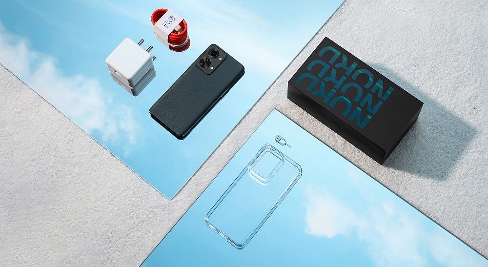 Smartfon ONEPLUS Nord 2T  ekran bateria aparat procesor ram pamięć pojemność rozdzielczość zdjęcia filmy opis dane cechy blokady system łączność wifi bluetooth obudowa szkło odporność porty muzyka transfer sieć przekątna matryca waga czujniki