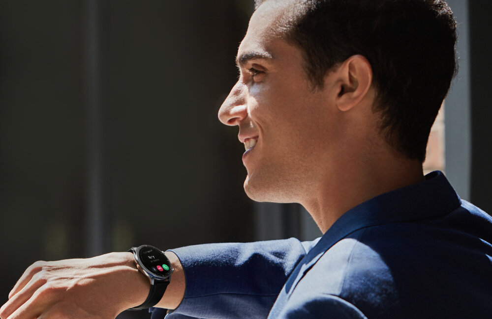 Smartwatch AMAZFIT GTR 2 Classic Srebrny stopień nasycenia krwi tlenem kontrola czasu