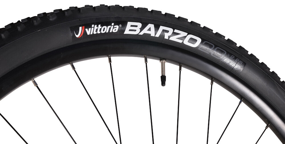 Rower elektryczny ATALA B-Cross A3.2 M18 29 cali męski Antracytowo-czarny koła duże 29-calowe aluminiowe obręcze opony marki VITTORIA regularne sprawdzanie ciśnienia powietrza wartość na bocznej części opony