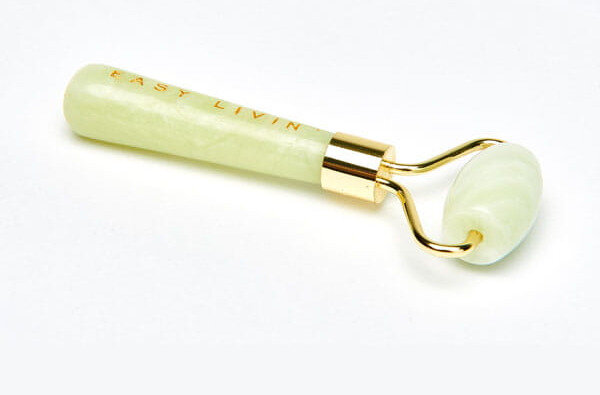Masażer do twarzy EASY LIVIN Mini Jadeit wyglad design roller konstrukcja