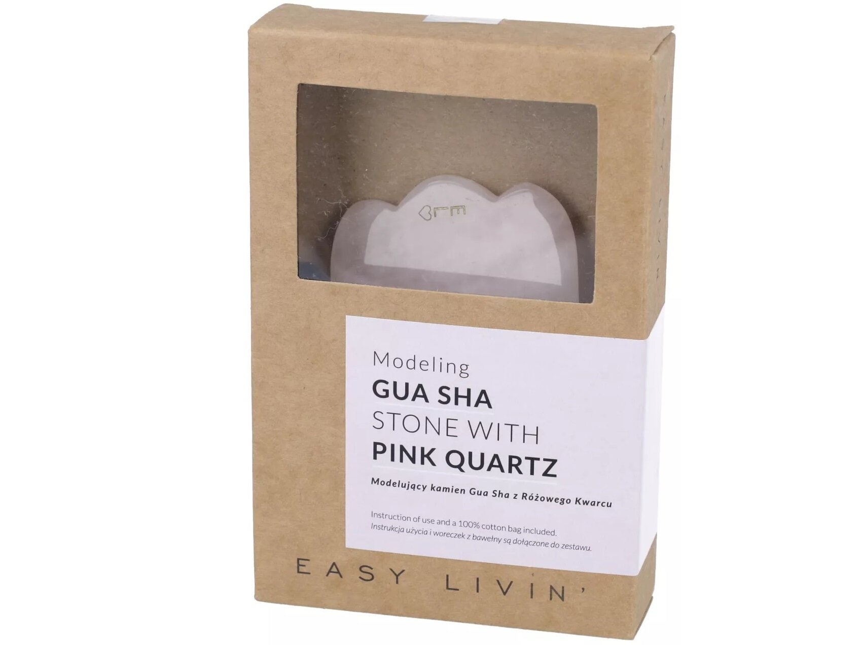 Kamień GUA EASY LIVIN Różowy Kwarc