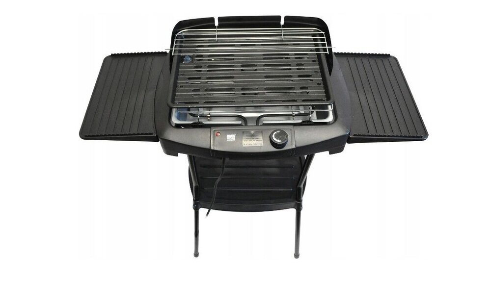 Grill elektryczny BASS POLSKA BH19006 na balkonie, w małej kuchni, więcej komfortu, stabilne nóżki