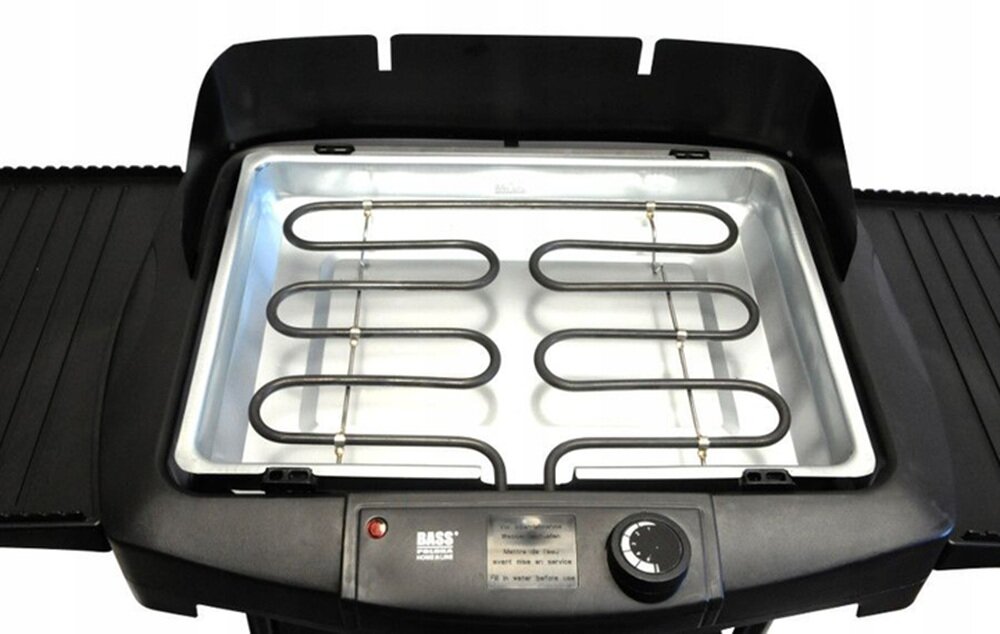 Grill elektryczny BASS POLSKA BH19006 pojemnik na tłuszcz, bez substancji toksycznych, łatwe czyszczenie