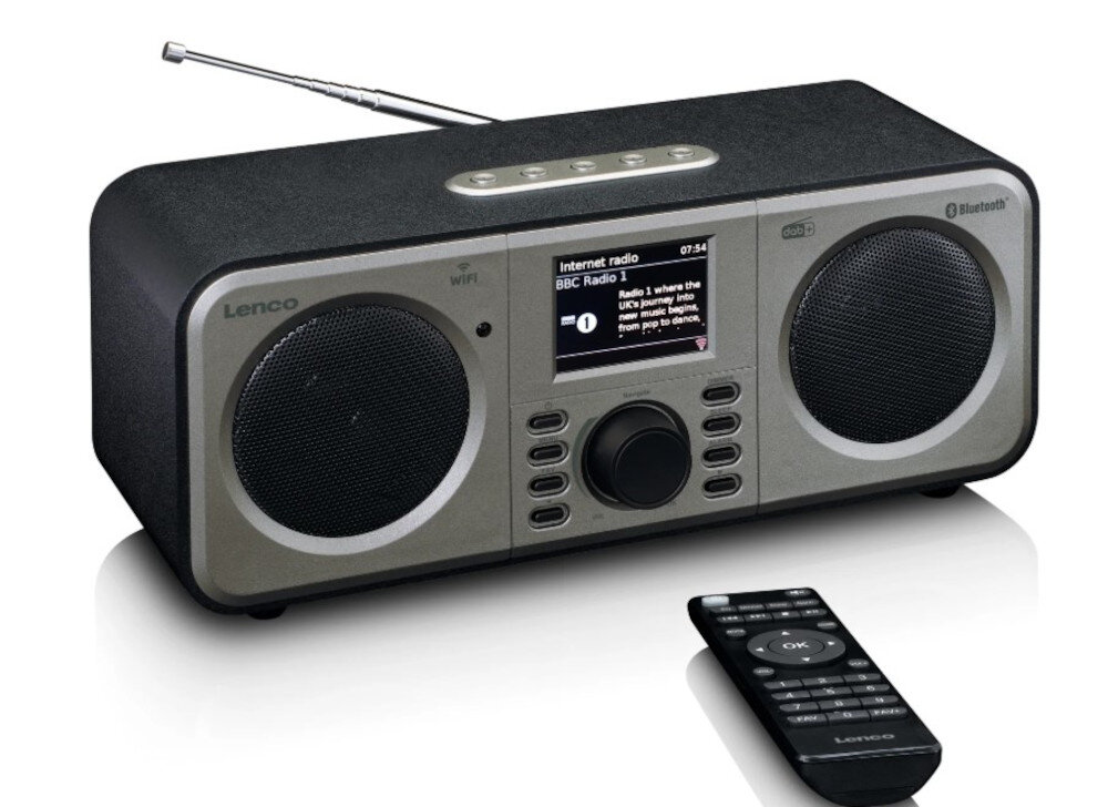 Radio internetowe LENCO DIR-141 - dobra jakość dźwięku, tytuły utworów