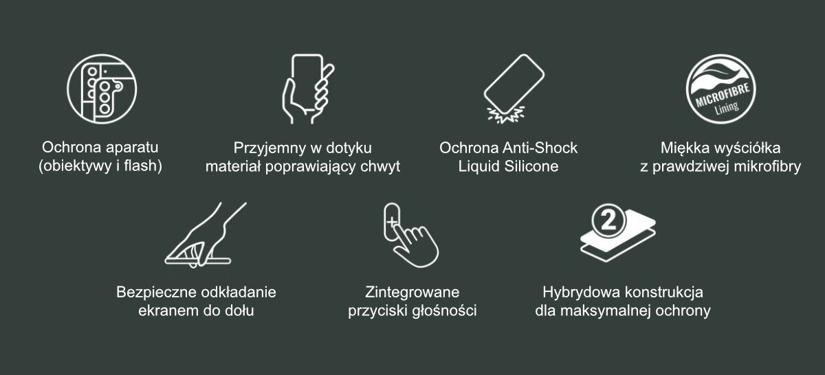 Kolorowe etui Crong Samsung Galaxy S23