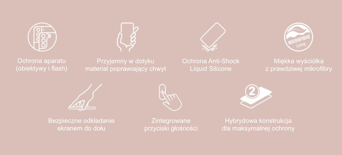 Kolorowe etui Crong Samsung Galaxy S23+